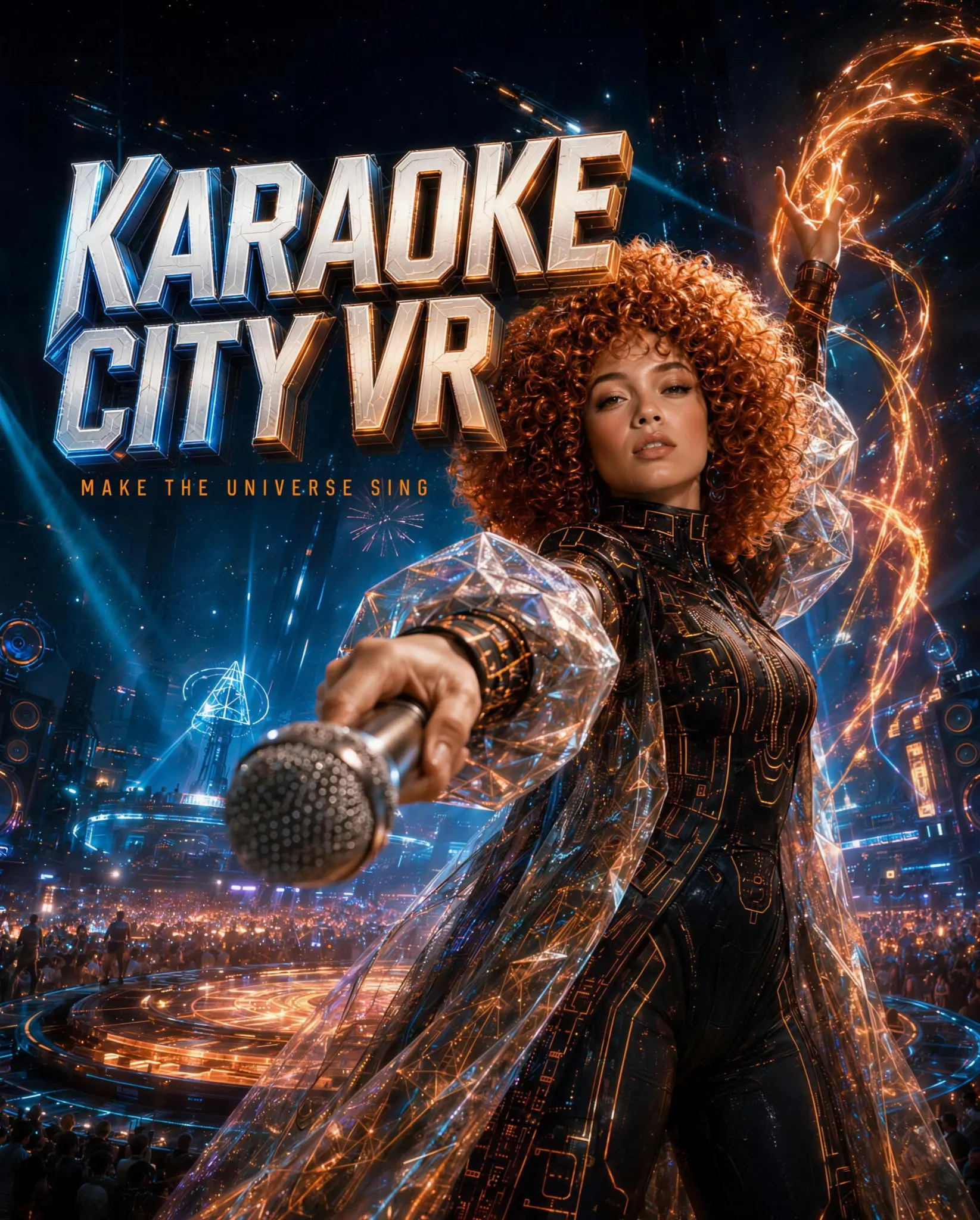 Karaoke City VR concept advertisement